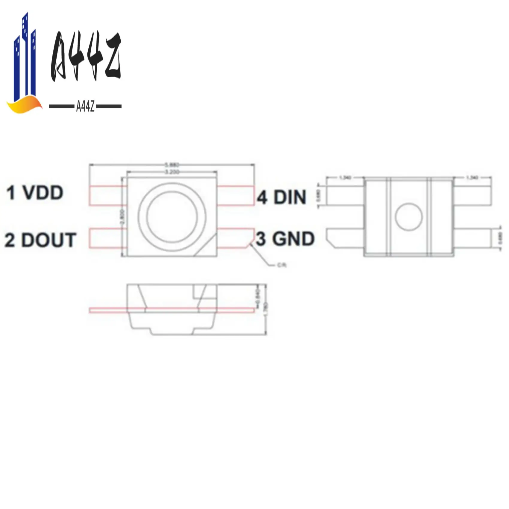 A44Z-500PCS SK6812 MINI-E RGB (Similar WS2812B) SK6812 3228 SMD Pixels LED Chip Individually Addressable Full Color DC 5V
A44Z-500PCS SK6812 MINI-E RGB (Similar WS2812B) SK6812 3228 SMD Pixels LED Chip Individually Addressable Full Color DC 5V