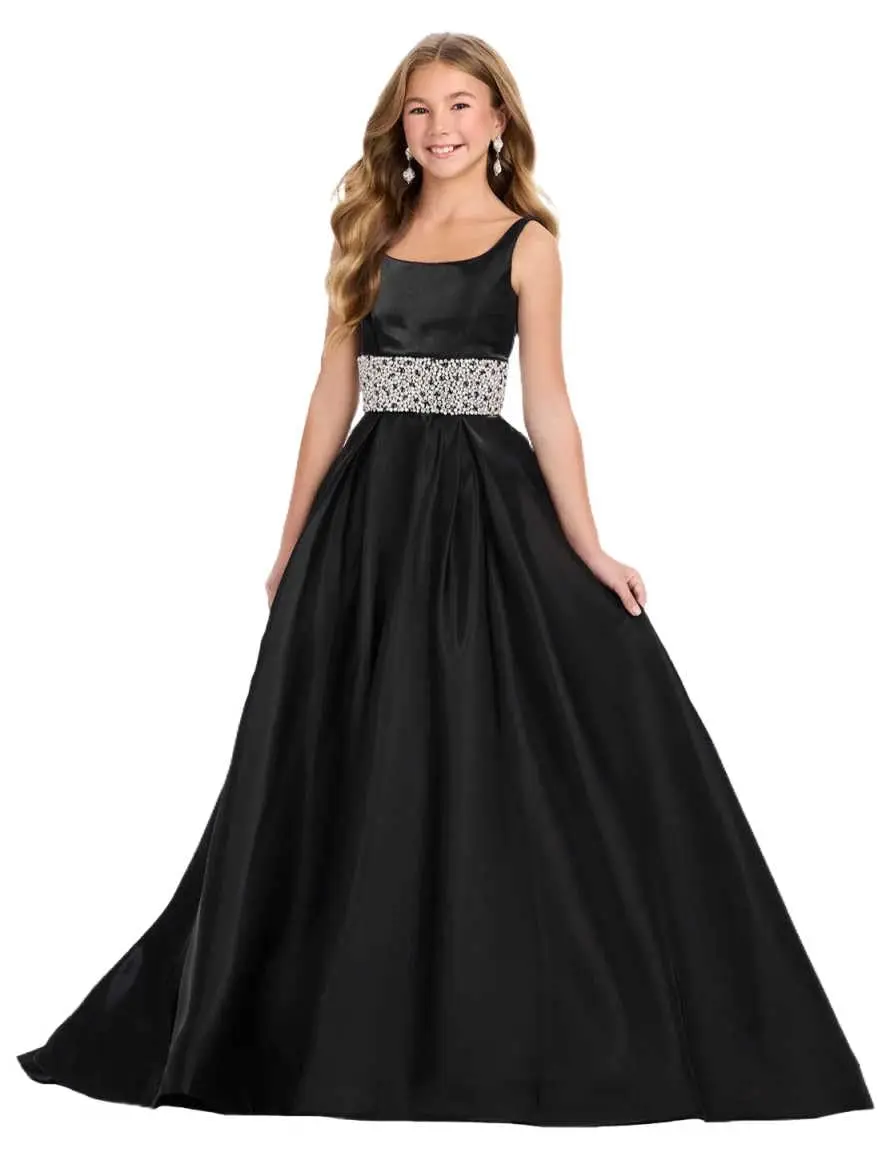 Snvdzo Simple Satin Floor Length Flower Girl Dress Wedding Shiny Beading Backless Evening Party Quinceanera Ball Gown Customized
Snvdzo Simple Satin Floor Length Flower Girl Dress Wedding Shiny Beading Backless Evening Party Quinceanera Ball Gown Customized