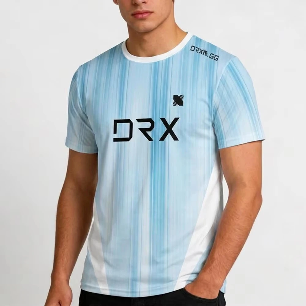 DRX Team's 2026 S1 New Esports Jersey T-shirt Men Women Customizable Short-sleeved Tops Pro League Player Surfing Suit Beachwear
DRX Team's 2026 S1 New Esports Jersey T-shirt Men Women Customizable Short-sleeved Tops Pro League Player Surfing Suit Beachwear