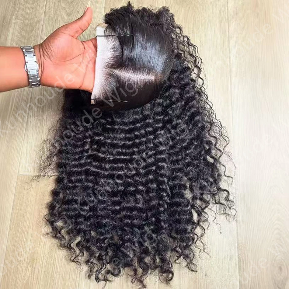 100% Human Curly Wig Human Hair Transparent Deep Wave Lace Front Wig for Women Black 40 Inch 13X6 Hd Lace Human Hair Wig
100% Human Curly Wig Human Hair Transparent Deep Wave Lace Front Wig for Women Black 40 Inch 13X6 Hd Lace Human Hair Wig