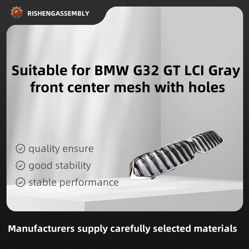 Suitable for Bmw G32 Gt Lci Gray Front Center Mesh with Holes, Gray Front Center Mesh with Perforations, Car Accessories
Suitable for Bmw G32 Gt Lci Gray Front Center Mesh with Holes, Gray Front Center Mesh with Perforations, Car Accessories