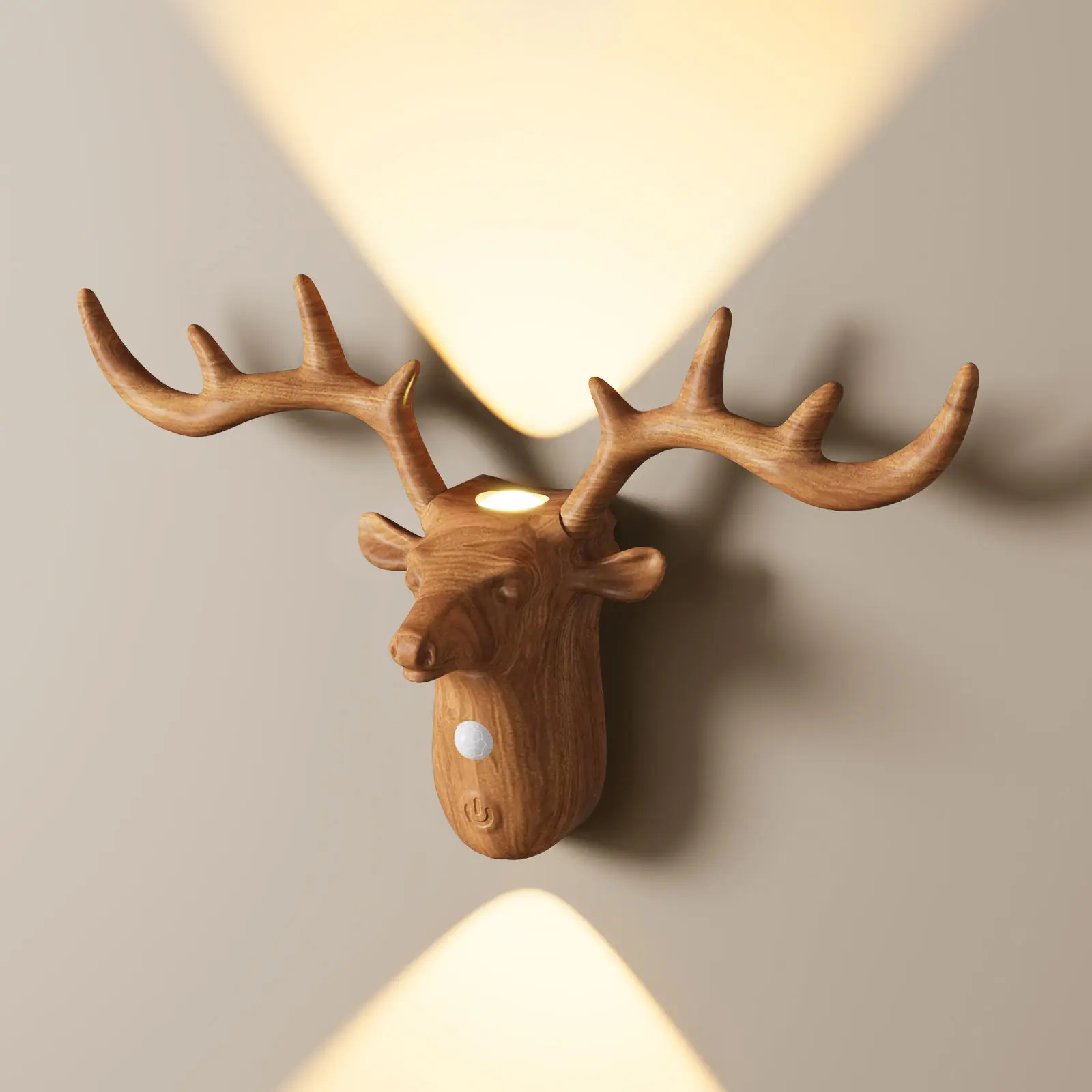 Nordic Wireless Magnetic Motion Sensor Reindeer Wall Light USB Rechargeable Night Light Stair Bedroom Bedside LED Wall Lamps
Nordic Wireless Magnetic Motion Sensor Reindeer Wall Light USB Rechargeable Night Light Stair Bedroom Bedside LED Wall Lamps