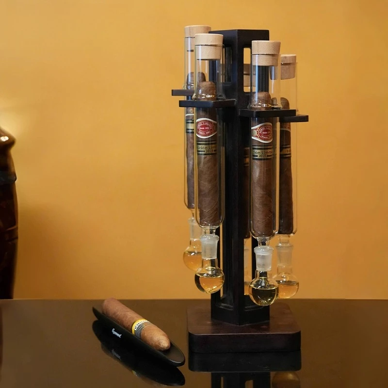 Five-tube wrap-around cigar care incense tube sealed mellow moisturizing box red sandalwood stand gift
Five-tube wrap-around cigar care incense tube sealed mellow moisturizing box red sandalwood stand gift