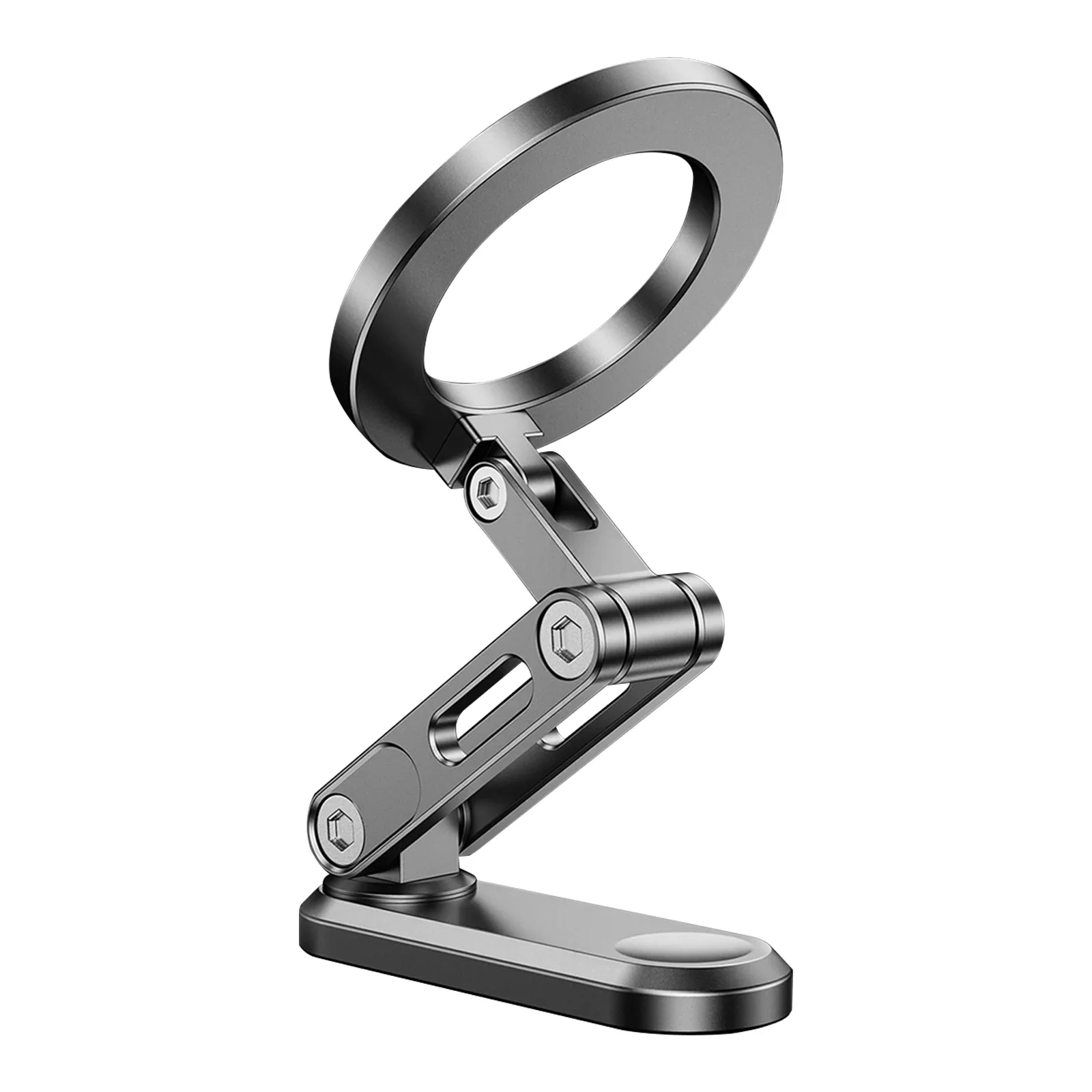 Dual Sided Magnetic Phone Holder for MagSafe iPhone Samsung Aluminum Alloy Foldable Stand for Gym Car Magnetic Phone Mount
Dual Sided Magnetic Phone Holder for MagSafe iPhone Samsung Aluminum Alloy Foldable Stand for Gym Car Magnetic Phone Mount