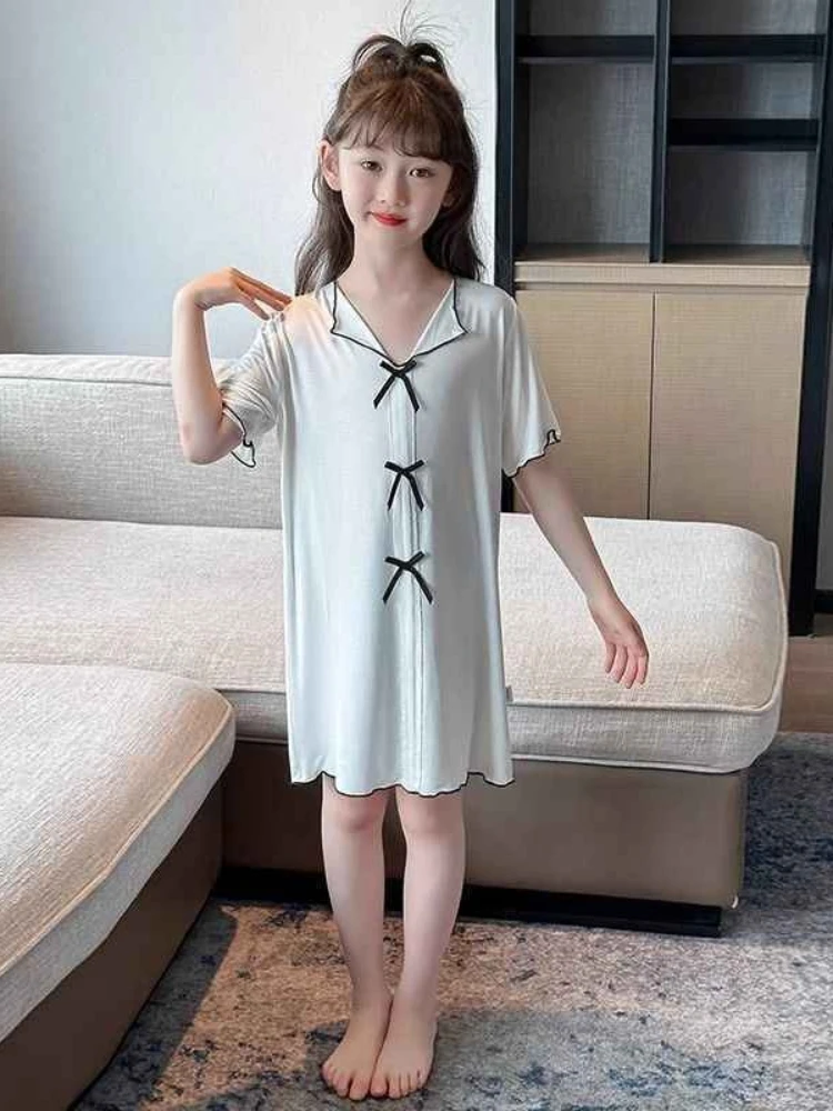 2026 New Girl's Cute Summer Nightdress Princess Style Home Dress Sleepwear
2026 New Girl's Cute Summer Nightdress Princess Style Home Dress Sleepwear