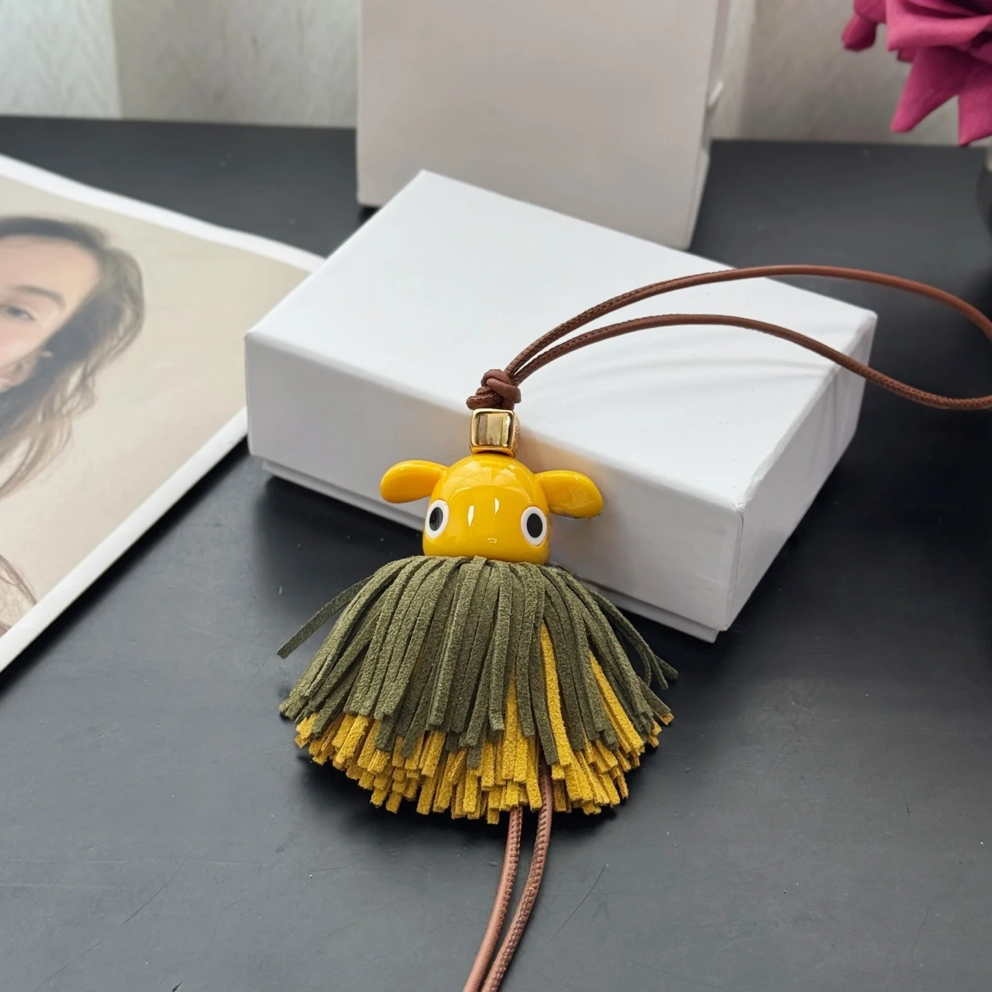 Роскошный L-коллекционный зачарованный тринити: автомобильный тотем + зажим для кошелька-брелок! Мастер-кованый бестселлер. Премиум Химерный подарок Essential 
Роскошный L-коллекционный зачарованный тринити: автомобильный тотем + зажим для кошелька-брелок! Мастер-кованый бестселлер. Премиум Химерный подарок Essential