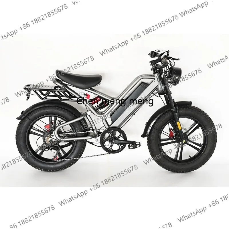 Хит продаж 2025: Новый электровелосипед DISIYUAN S9, 7 скоростей, двухместный, с полной амортизацией, 20-дюймовые колеса из алюминиевого сплава, литиевая батарея 48В
Хит продаж 2025: Новый электровелосипед DISIYUAN S9, 7 скоростей, двухместный, с полной амортизацией, 20-дюймовые колеса из алюминиевого сплава, литиевая батарея 48В