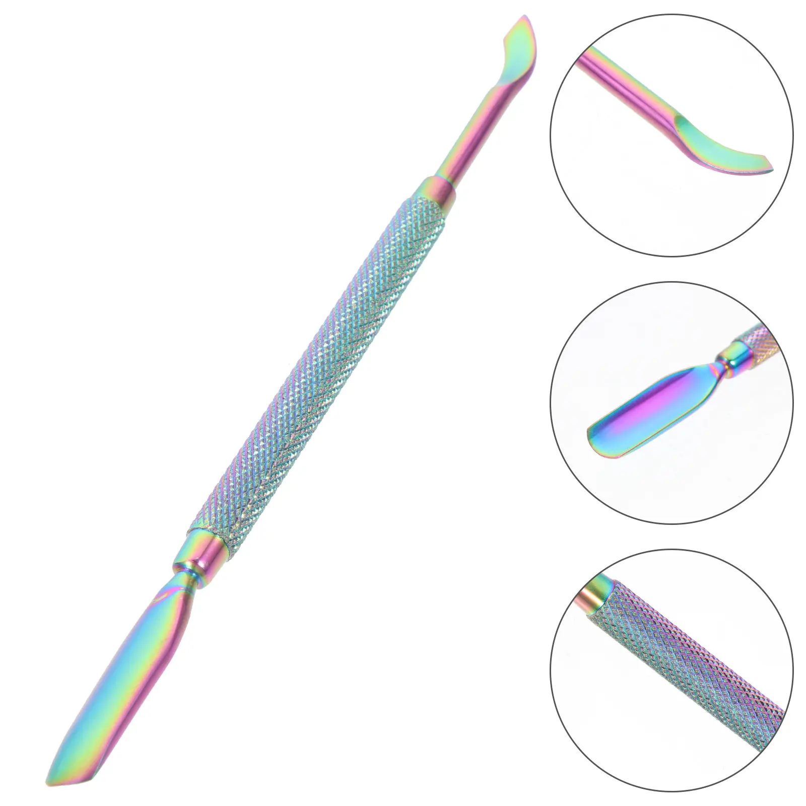 Lightweight Nail Cleaning Stick Stainless Steel Cuticle Pusher for Precise Maneuvering Polished Nails At Home Or Salon Use
Lightweight Nail Cleaning Stick Stainless Steel Cuticle Pusher for Precise Maneuvering Polished Nails At Home Or Salon Use