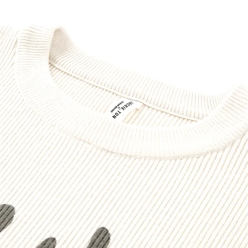 Тонкий круглый трикотаж Ne для мальчиков-подростков, длинный свитер свека, повседневная удобная осенняя одежда из полиэфирного волокна
Тонкий круглый трикотаж Ne для мальчиков-подростков, длинный свитер свека, повседневная удобная осенняя одежда из полиэфирного волокна