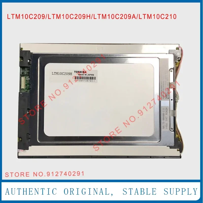 LTM10C210 Original 10.4 Inch LTM10C209 LTM10C209A LTM10C209H LTM10C273 CJM10C011CJM10C011A LCD Display Screen 640×480
LTM10C210 Original 10.4 Inch LTM10C209 LTM10C209A LTM10C209H LTM10C273 CJM10C011CJM10C011A LCD Display Screen 640×480