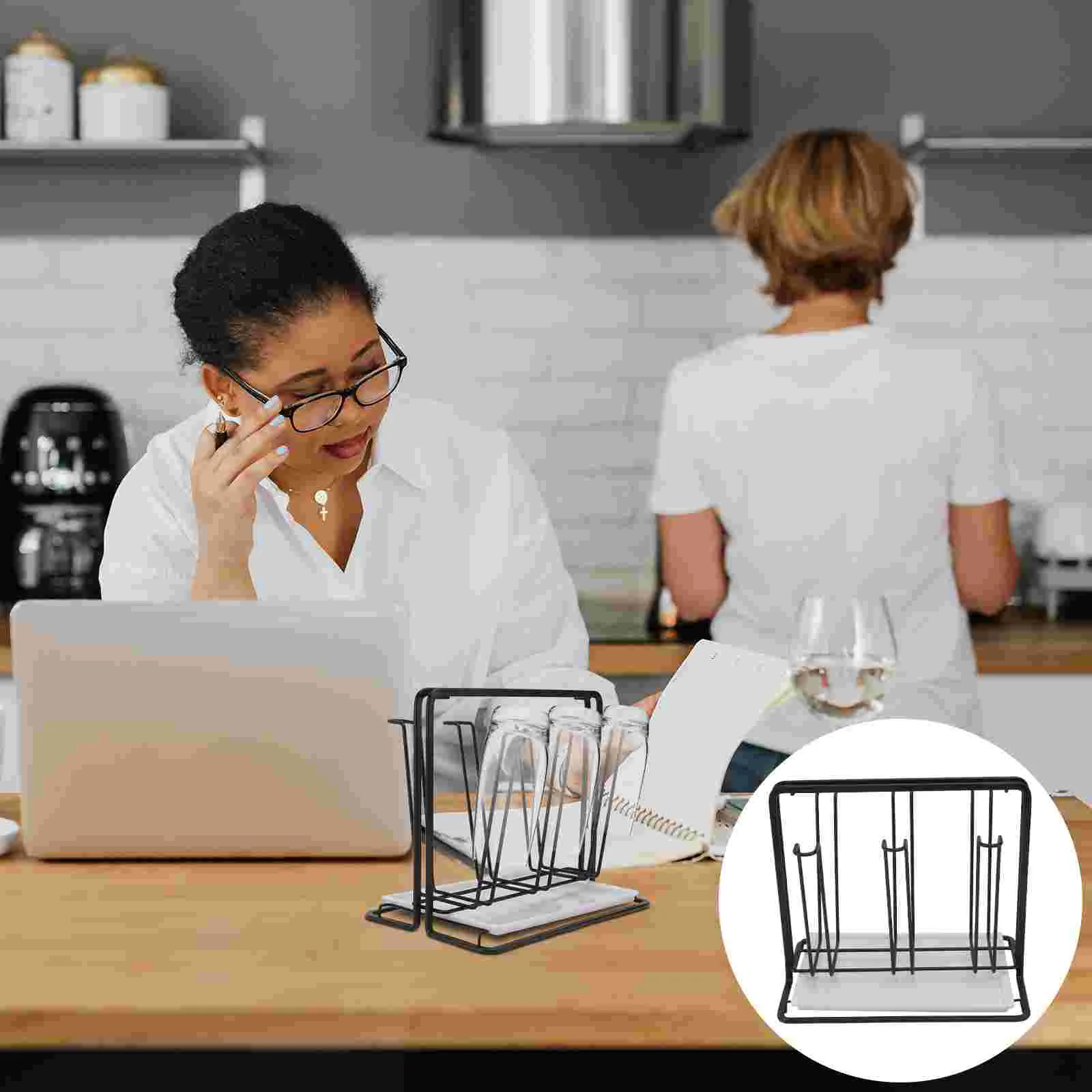 Drain Cup Holder Upside down for Kitchen Drying Station Iron Rack Draining Shelf
Drain Cup Holder Upside down for Kitchen Drying Station Iron Rack Draining Shelf