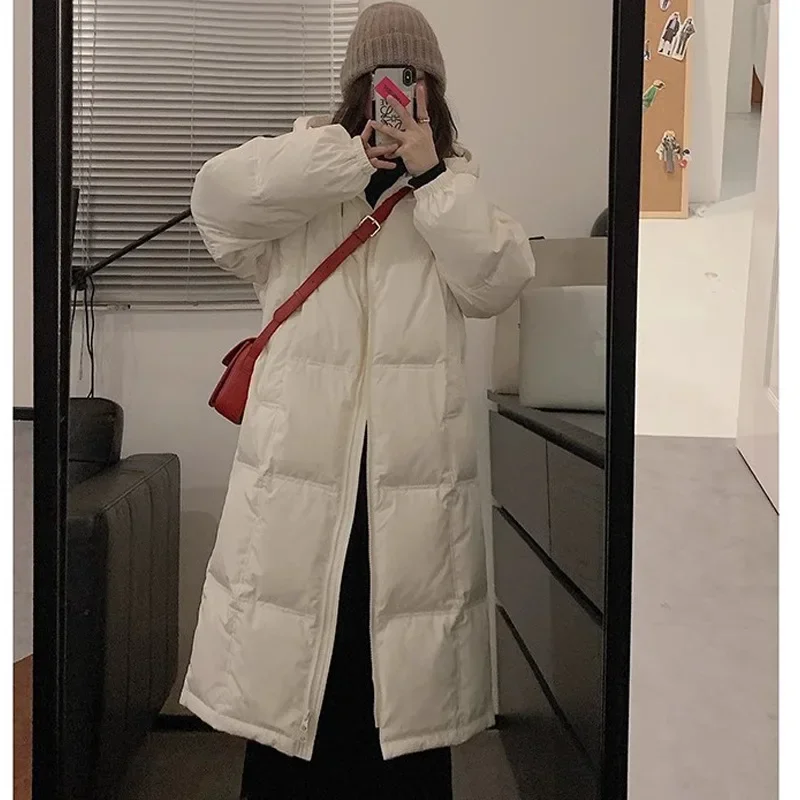 Women Parka Hooded Mid Long Coat Warm Ladies Outwear Female Tops Jacket for Women Korean Hooded Women Clothes Casual Down Padded
Women Parka Hooded Mid Long Coat Warm Ladies Outwear Female Tops Jacket for Women Korean Hooded Women Clothes Casual Down Padded