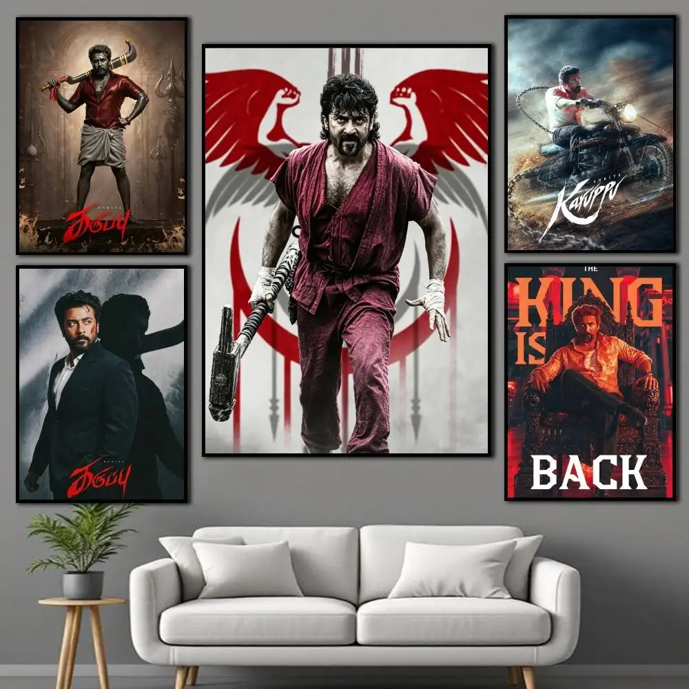 Legend S-Suriya Movie K-Karuppu Poster Self-adhesive Art Waterproof Paper Sticker Coffee House Bar Room Wall Decor
Legend S-Suriya Movie K-Karuppu Poster Self-adhesive Art Waterproof Paper Sticker Coffee House Bar Room Wall Decor