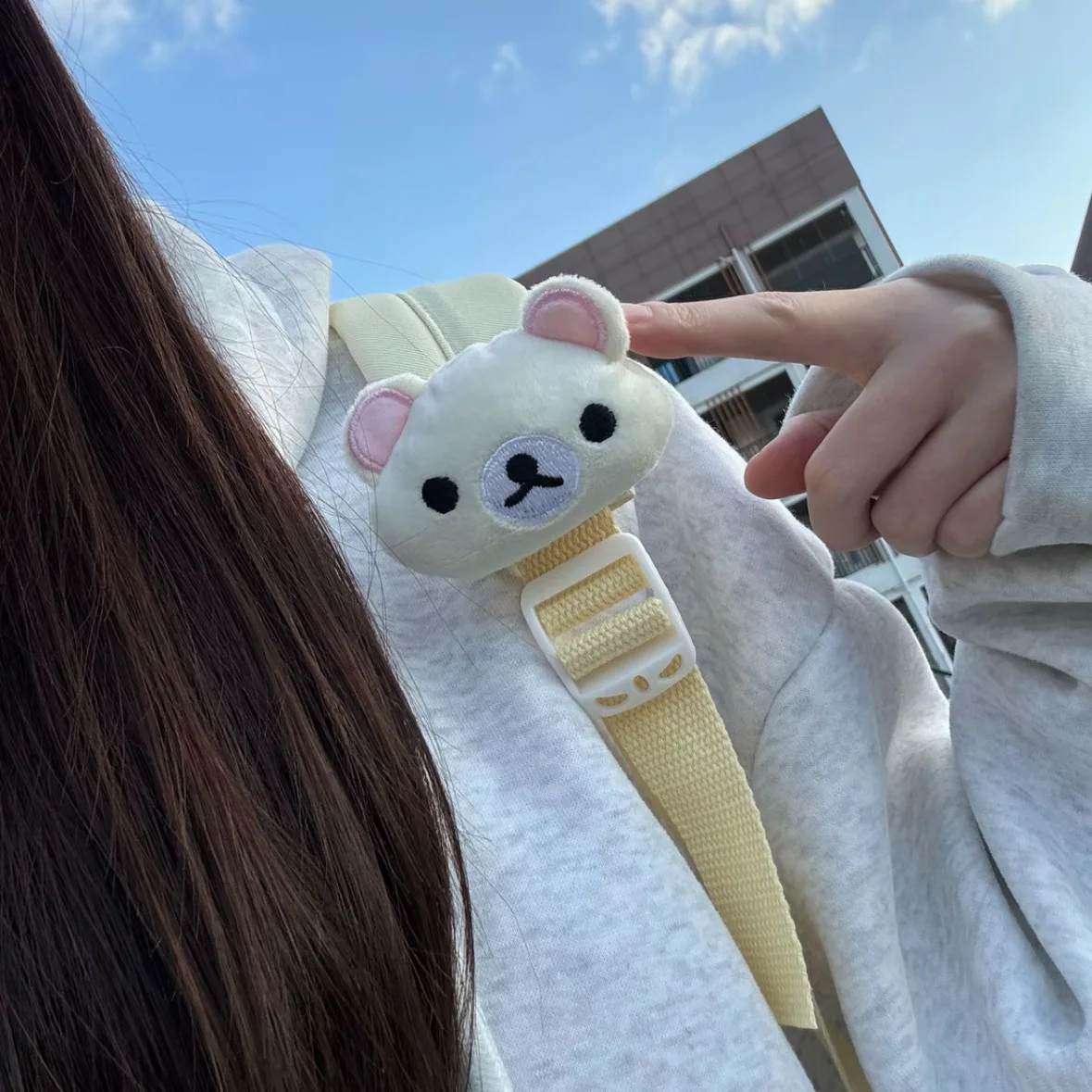 Cartoon Rilakkuma Kawaii Fluffy Cute Soft Plush Bear Keychain Bag Charm Backpack Decoration Pendant Gift For Bestie Friend Gifts
Cartoon Rilakkuma Kawaii Fluffy Cute Soft Plush Bear Keychain Bag Charm Backpack Decoration Pendant Gift For Bestie Friend Gifts