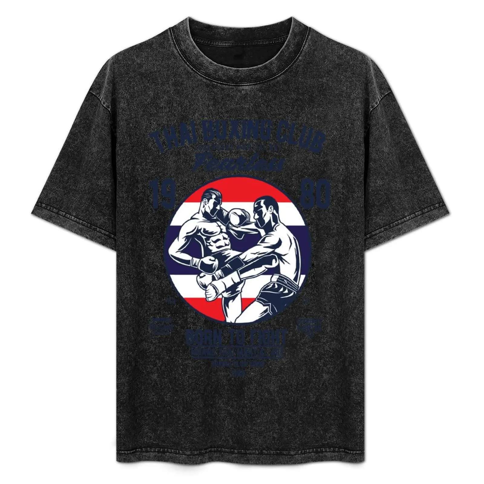 Thai Boxing Club Muay Thailand Kickboxing Martial Art T-Shirt Retro Style Print Casual Top
Thai Boxing Club Muay Thailand Kickboxing Martial Art T-Shirt Retro Style Print Casual Top