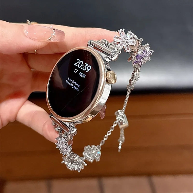 Snowflake Sparkling Diamond for HUAWEI Watch Fit3/Fit4 and HUAWEI Band 8/9/10 NFC Manual Wristband
Snowflake Sparkling Diamond for HUAWEI Watch Fit3/Fit4 and HUAWEI Band 8/9/10 NFC Manual Wristband