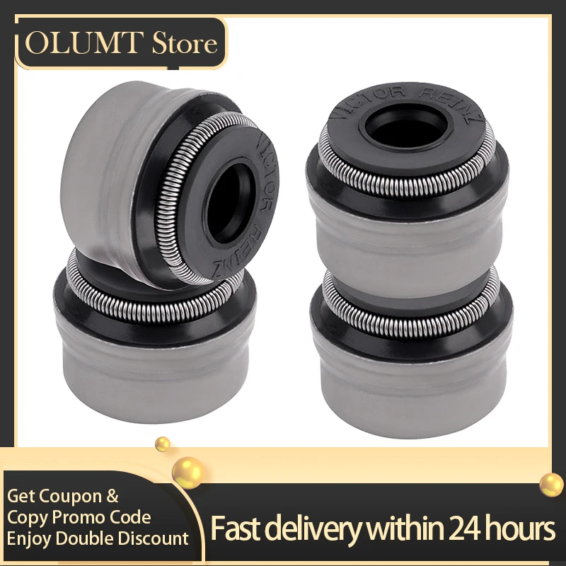 4pcs Motorcycle Parts Intake Exhaust Valve Stem Sealing For 250 350 400 450 500 530 SX-F XC-F XCF-W XW-F XC-W XCR-W SXF XCF XCW
4pcs Motorcycle Parts Intake Exhaust Valve Stem Sealing For 250 350 400 450 500 530 SX-F XC-F XCF-W XW-F XC-W XCR-W SXF XCF XCW