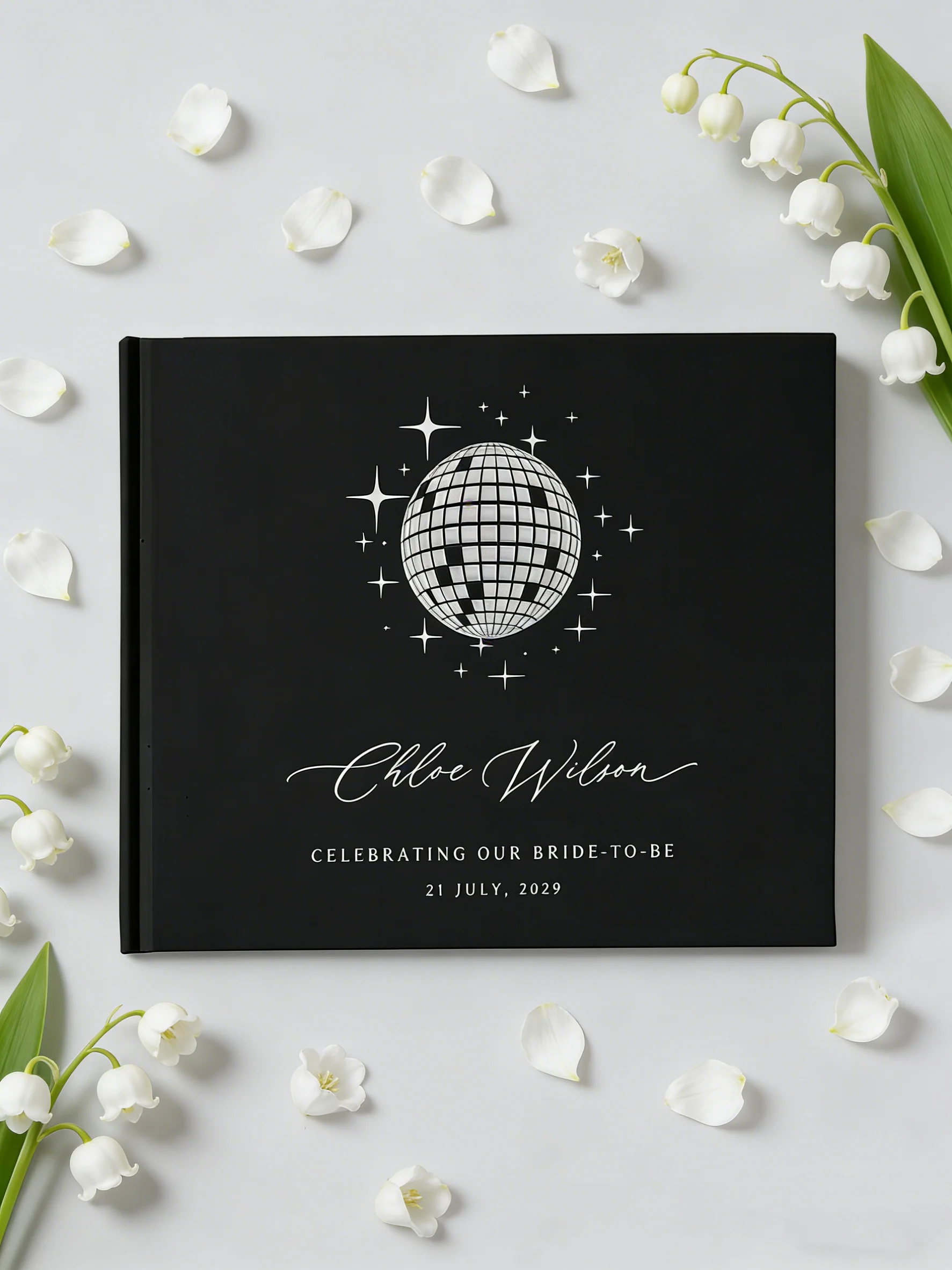 Disco Theme Bachelorette Guest Book | Photobooth Sign-in Album | Fun Bridal Party Scrapbook Keepsake
Disco Theme Bachelorette Guest Book | Photobooth Sign-in Album | Fun Bridal Party Scrapbook Keepsake