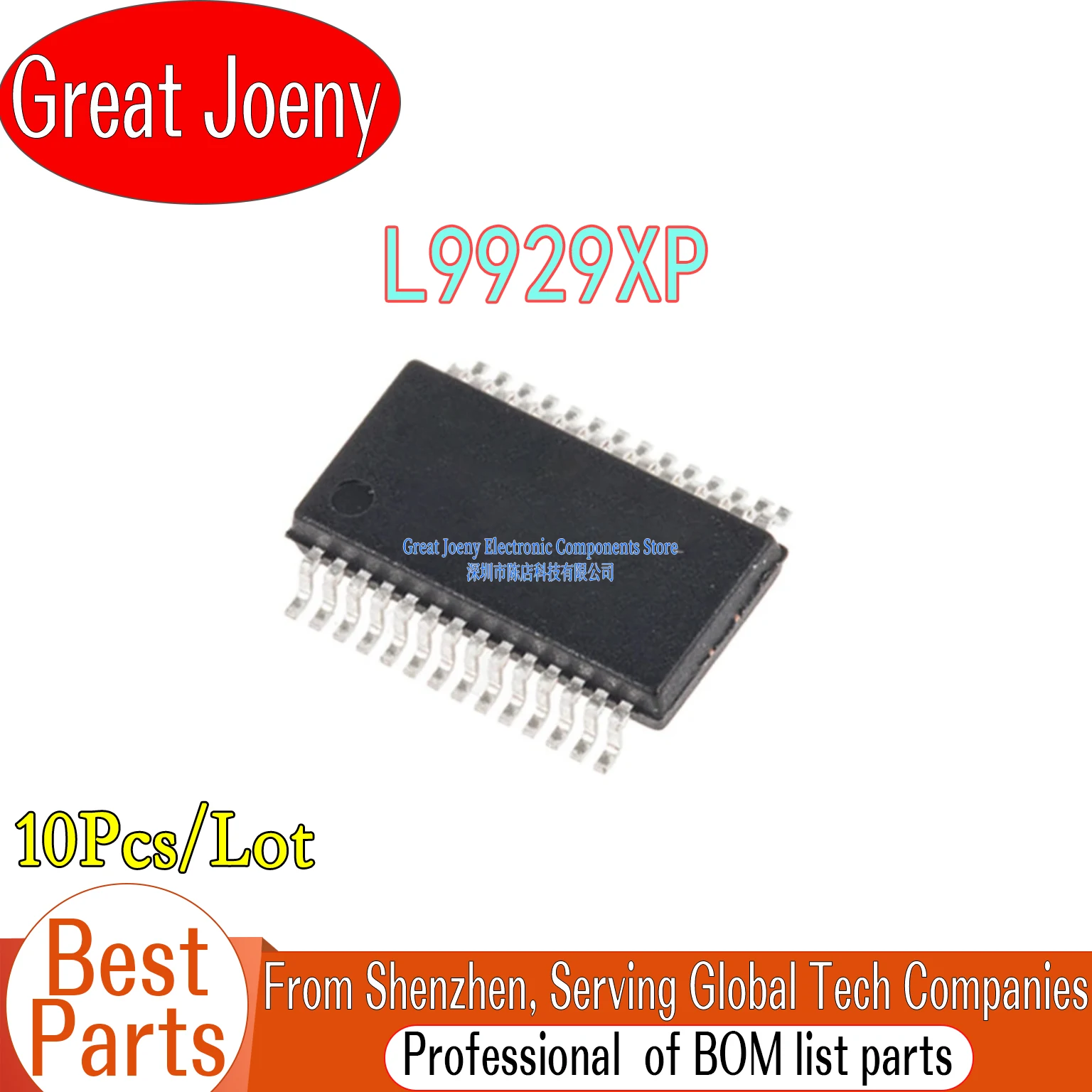 (10piece)100% New L9929 L9929XP sop-24 Chipset
(10piece)100% New L9929 L9929XP sop-24 Chipset