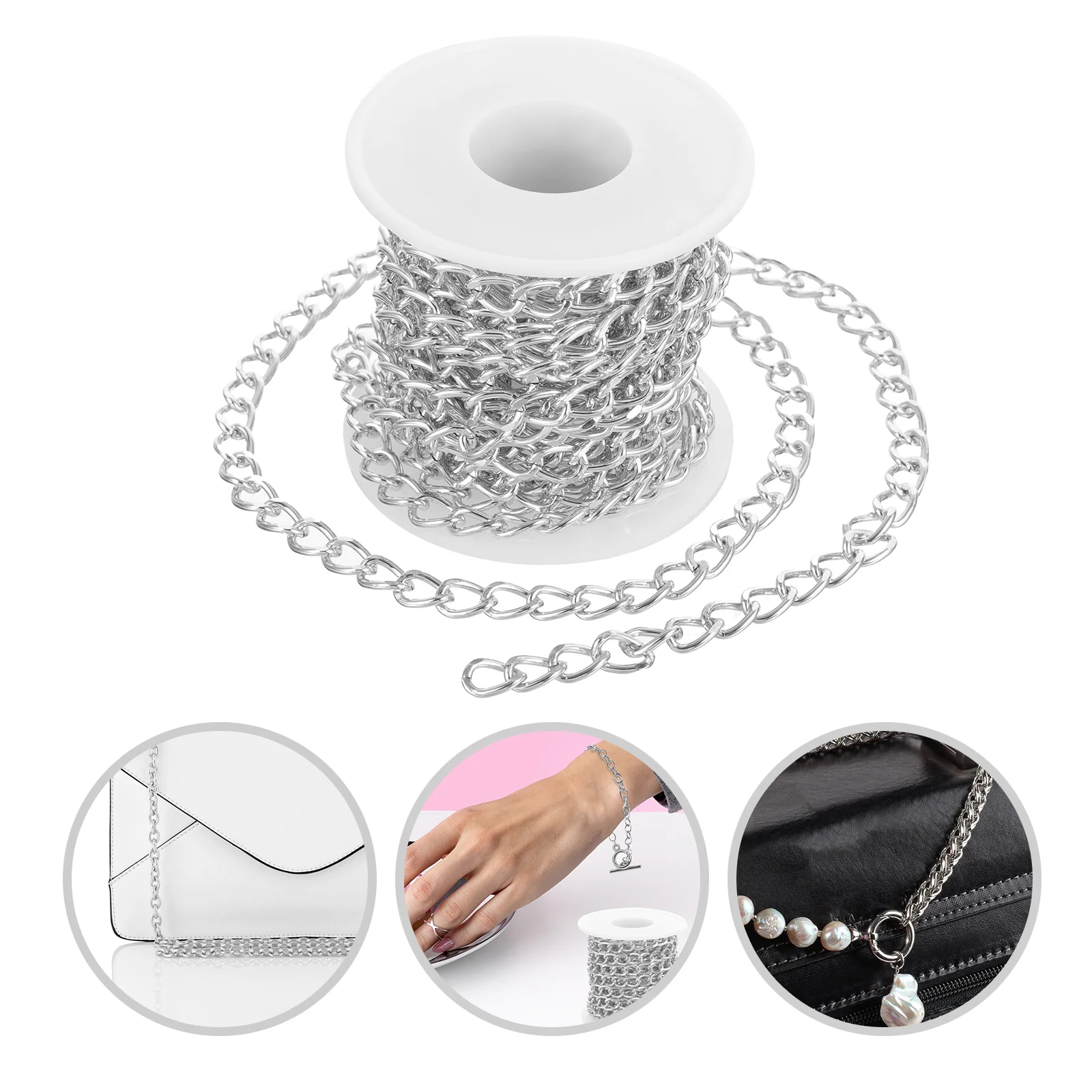 Cable Metal Chain Accessories Miss The Jewelry Making Kit Supplies Kits for Adults Women
Cable Metal Chain Accessories Miss The Jewelry Making Kit Supplies Kits for Adults Women