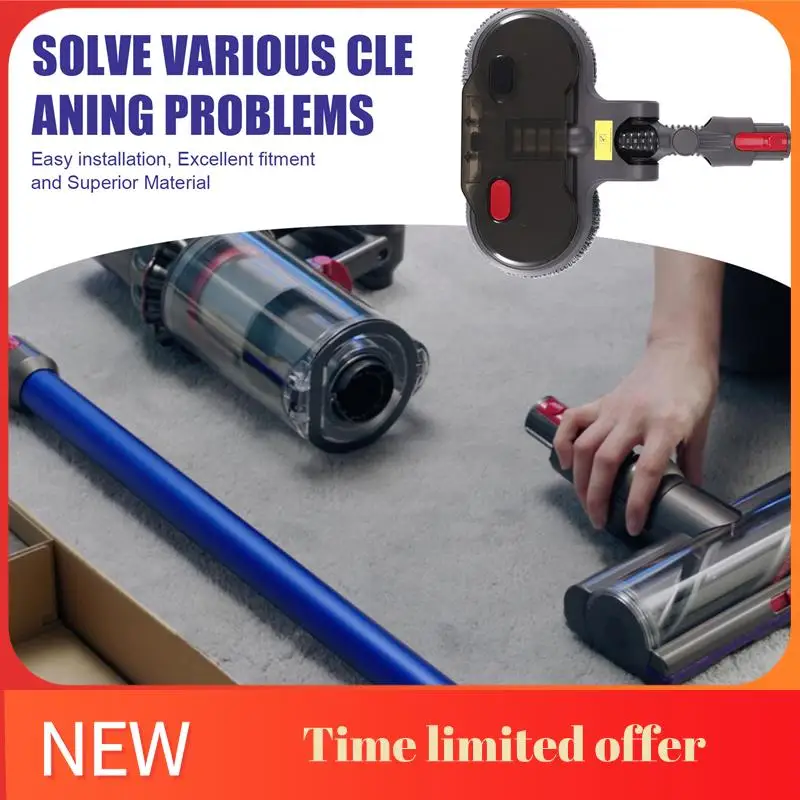 ABHU Suitable For Dyson V7 / V8 / V10 / V11 Vacuum Cleaner Electric Mop Cleaning Head With Water Tank Mop
ABHU Suitable For Dyson V7 / V8 / V10 / V11 Vacuum Cleaner Electric Mop Cleaning Head With Water Tank Mop