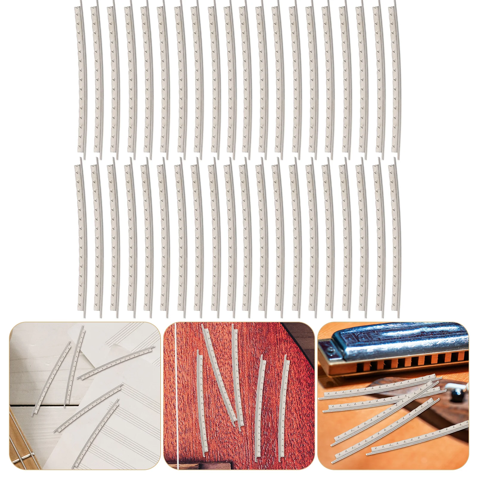 40 Pcs Professional Fingerboards Acoustic Guitar Frets Guitars Major Accessories Durable Wire
40 Pcs Professional Fingerboards Acoustic Guitar Frets Guitars Major Accessories Durable Wire