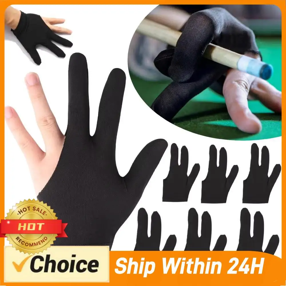 1-10PCS 3 Finger Snooker Billiard Gloves Universal Pool Cue Gloves Left Right for Men Women Unisex Fitness Sports Accessories
1-10PCS 3 Finger Snooker Billiard Gloves Universal Pool Cue Gloves Left Right for Men Women Unisex Fitness Sports Accessories