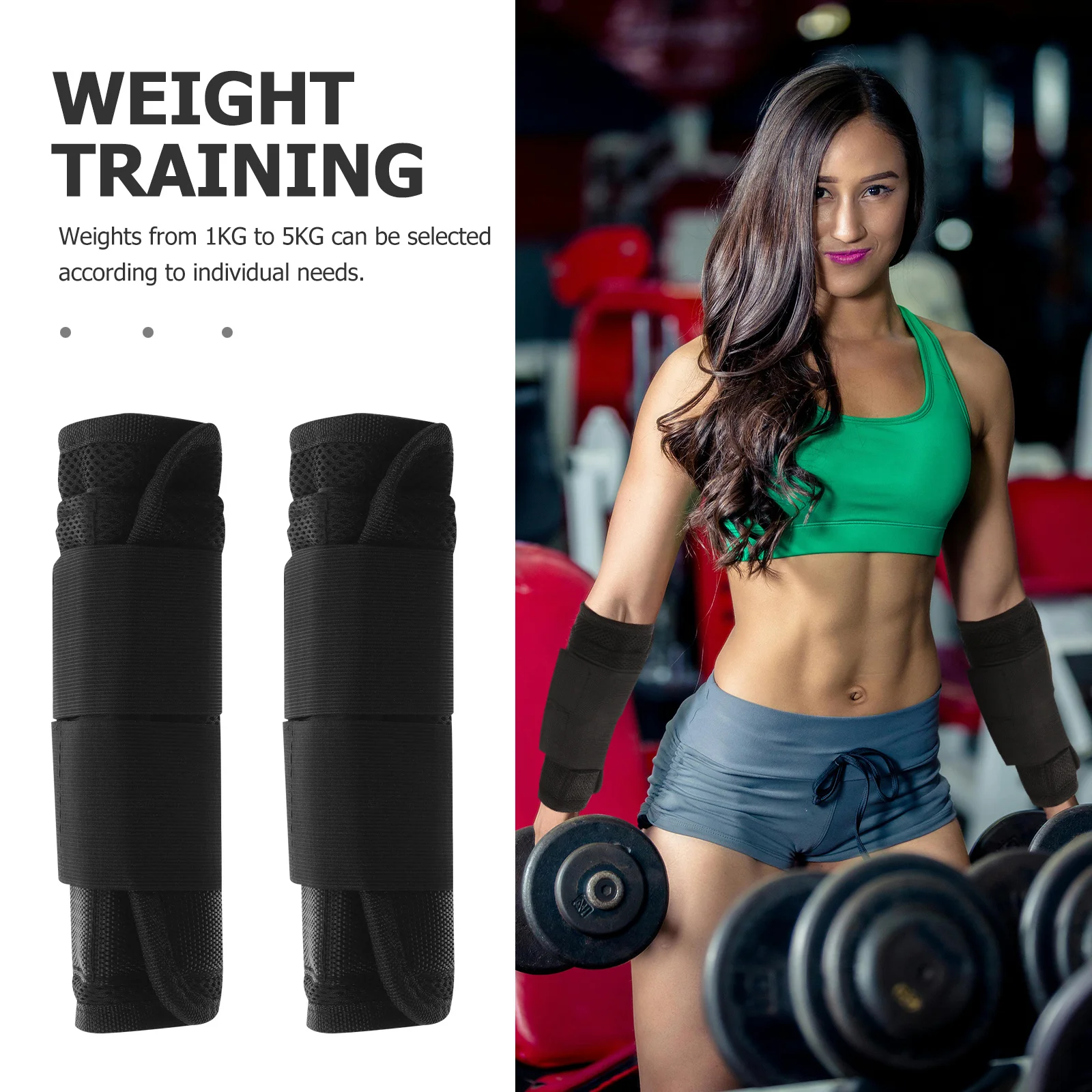 1 Pair Weighted Wrist Bands 1KG-5KG Adjustable Fitness Gym Strength Training Arm Workout Accessories Running Exercise
1 Pair Weighted Wrist Bands 1KG-5KG Adjustable Fitness Gym Strength Training Arm Workout Accessories Running Exercise