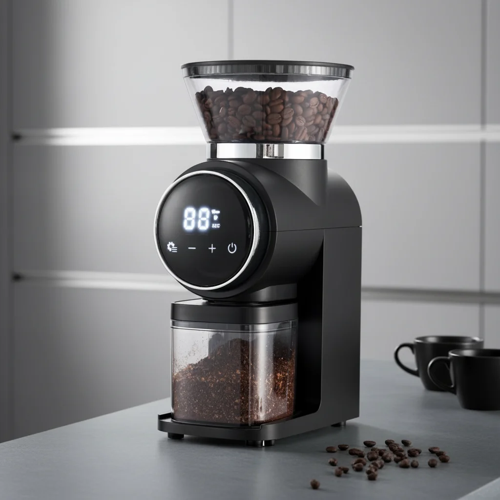 150W Electric Coffee Grinder Stainless Steel Conical Burrs 30 Adjustable Grind Settings Detachable Easy Clean Plastic Household
150W Electric Coffee Grinder Stainless Steel Conical Burrs 30 Adjustable Grind Settings Detachable Easy Clean Plastic Household