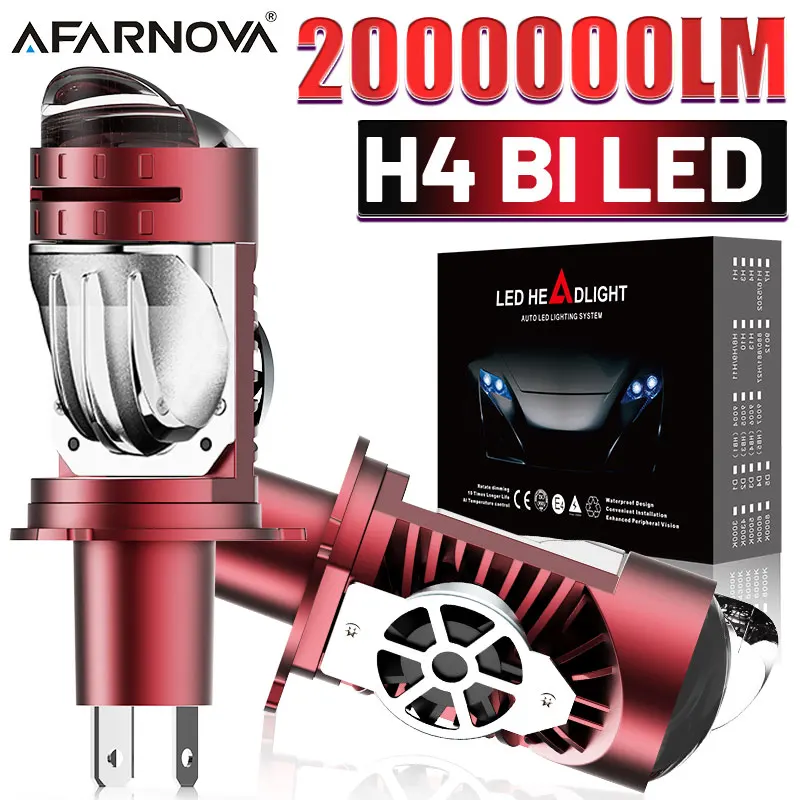 2000W LED Headlight Bulb Projector New H4/9003/HB2 Canbus Super Bright LED 2000000LM 6000K Hi/Low Beam Apply For Car&Motorcycle
2000W LED Headlight Bulb Projector New H4/9003/HB2 Canbus Super Bright LED 2000000LM 6000K Hi/Low Beam Apply For Car&Motorcycle