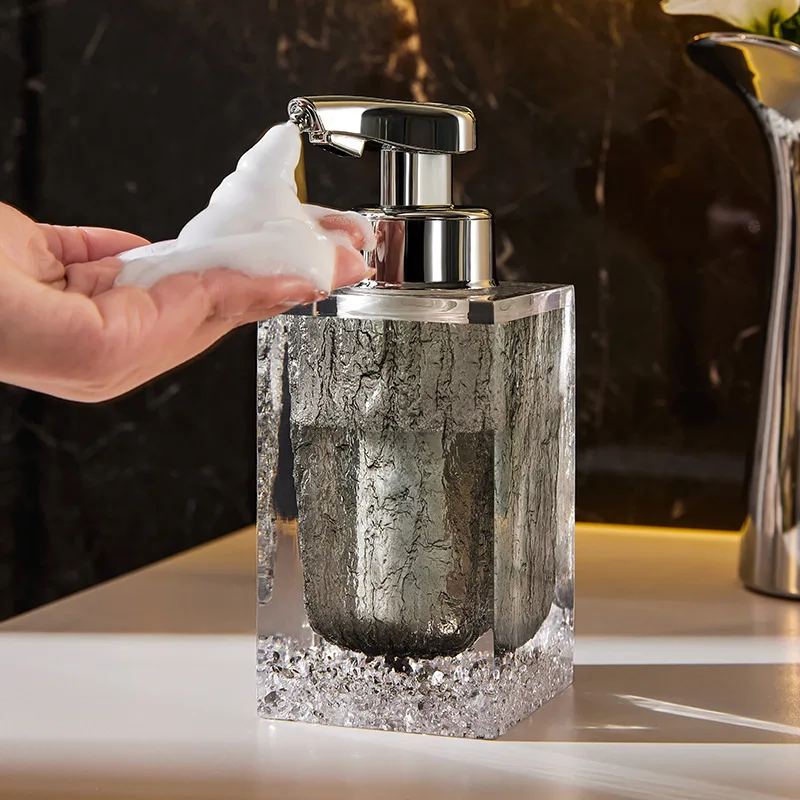 Long-lasting Automatic Induction Transparent Electric Hand Sanitizer Bottle Bathroom Shampoo Foamer Set Bathroom Accessories
Long-lasting Automatic Induction Transparent Electric Hand Sanitizer Bottle Bathroom Shampoo Foamer Set Bathroom Accessories