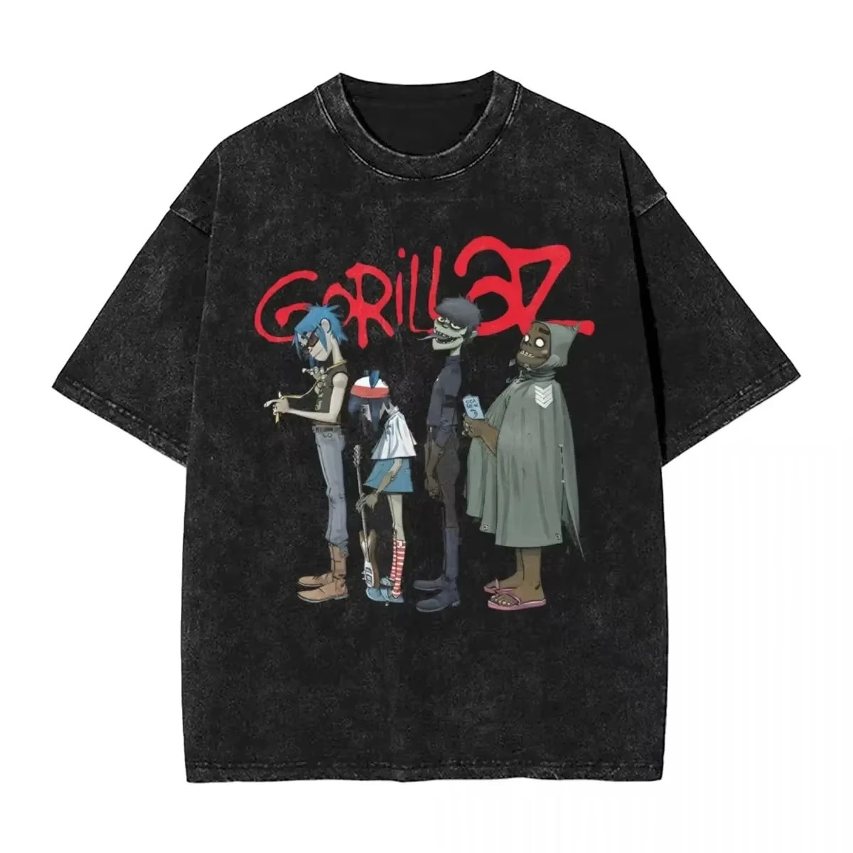 Футболки с эффектом потертости Gorillaz Geep Logo: хип-хоп, уличная музыка, панк-рок, Y2K, стритвир. Футболки с коротким рукавом для мужчин и женщин.
Футболки с эффектом потертости Gorillaz Geep Logo: хип-хоп, уличная музыка, панк-рок, Y2K, стритвир. Футболки с коротким рукавом для мужчин и женщин.