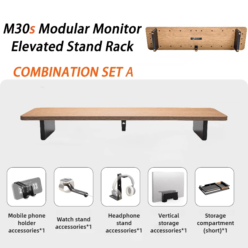 M30s Modular Monitor Height Increase Stand Elevated Rack Set Storage Organiza Space Saving Screen Elevated Stand Bracket Kit
M30s Modular Monitor Height Increase Stand Elevated Rack Set Storage Organiza Space Saving Screen Elevated Stand Bracket Kit