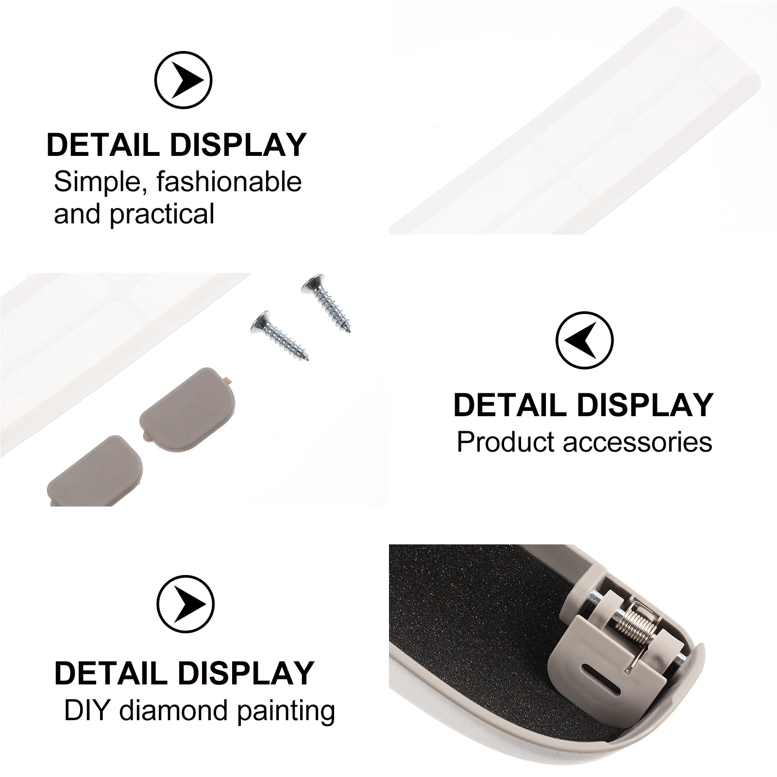 Plastic Car Glasses Case Sunglasses Holder Eyeglasses Container Clip ganizer Box for Most Models Durable Easy Use Driving Safety
Plastic Car Glasses Case Sunglasses Holder Eyeglasses Container Clip ganizer Box for Most Models Durable Easy Use Driving Safety