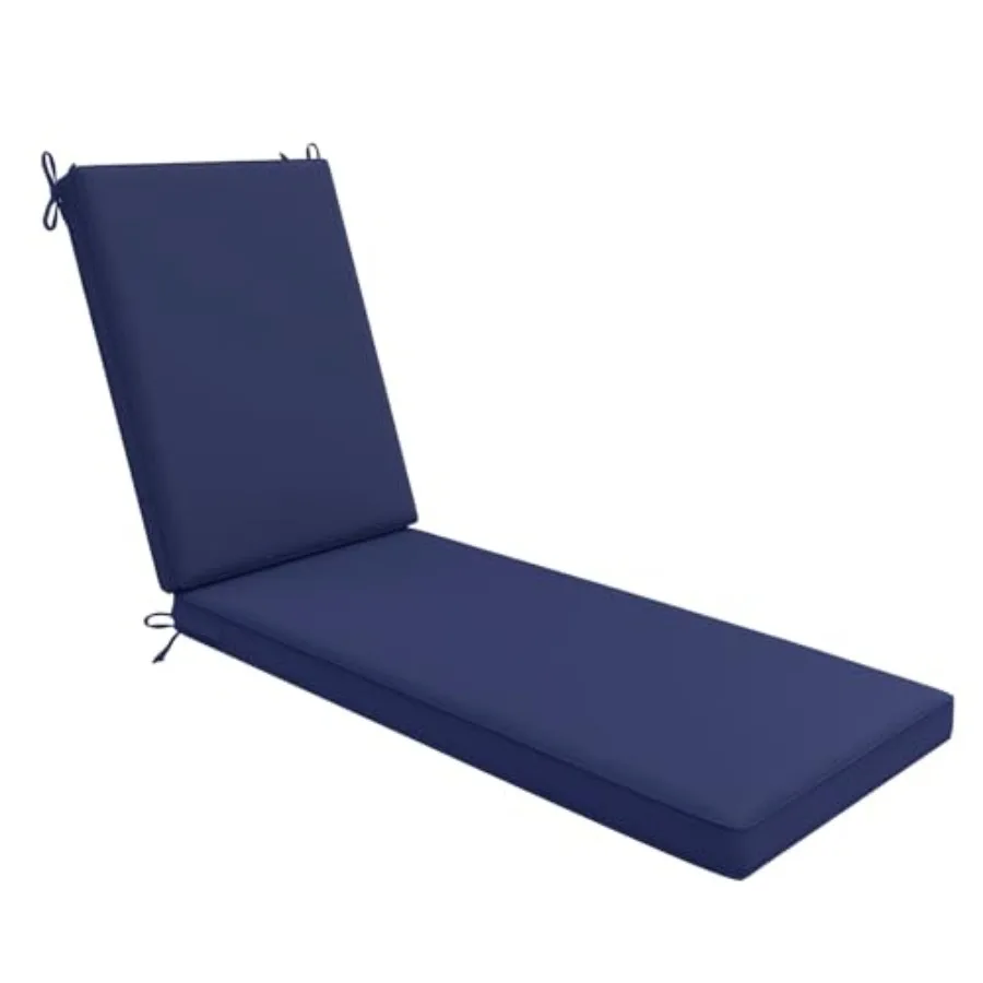 Outdoor Chaise Lounge Cushions Fade-Resistant Waterproof Patio Furniture Replacement Cushions 80" x 26" x 3
Outdoor Chaise Lounge Cushions Fade-Resistant Waterproof Patio Furniture Replacement Cushions 80" x 26" x 3