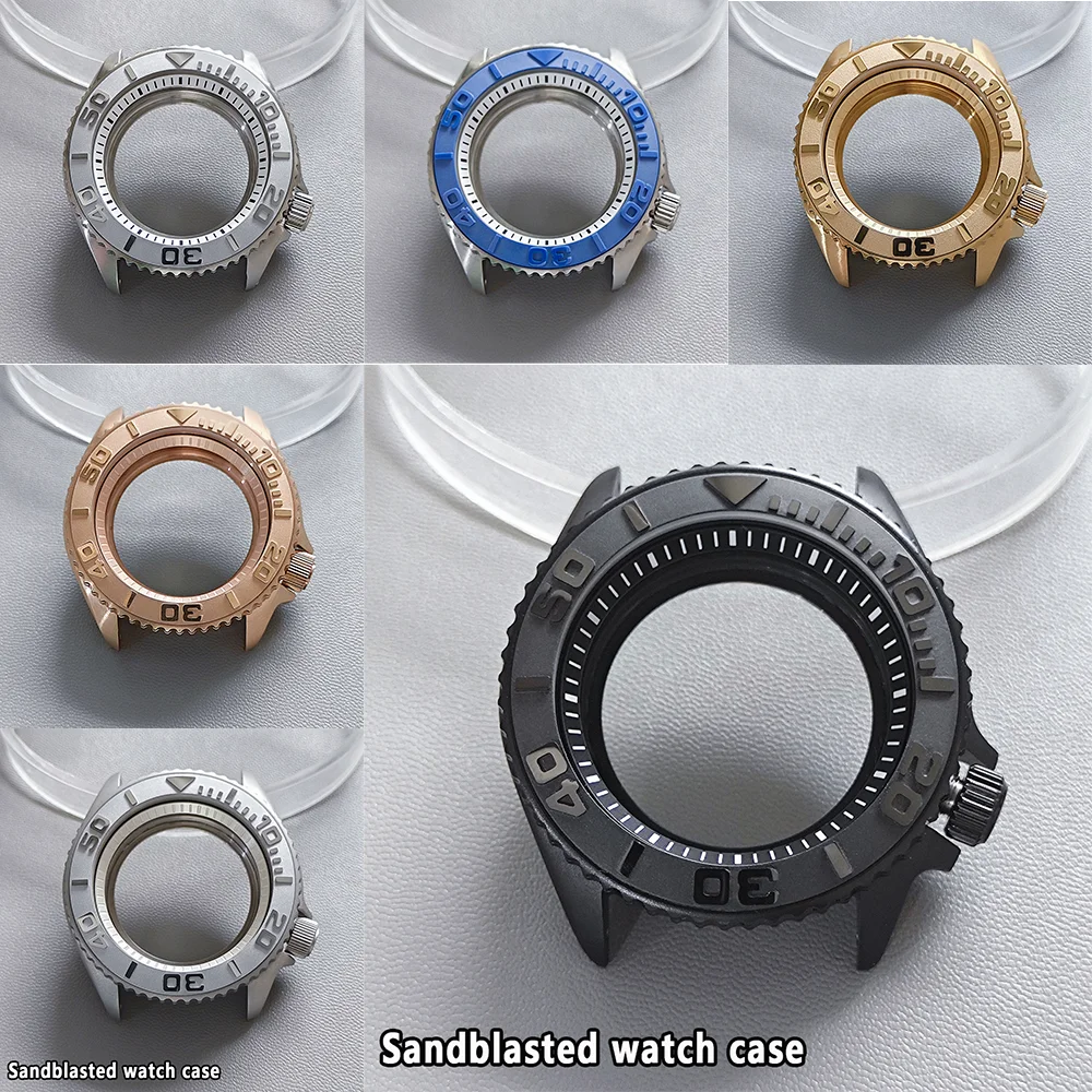 42mm NH35 High-quality Watch Case NH35 Sandblasting Watch Case Sapphire Glass Case For 22mm Strap For NH35 Movement Accessories
42mm NH35 High-quality Watch Case NH35 Sandblasting Watch Case Sapphire Glass Case For 22mm Strap For NH35 Movement Accessories