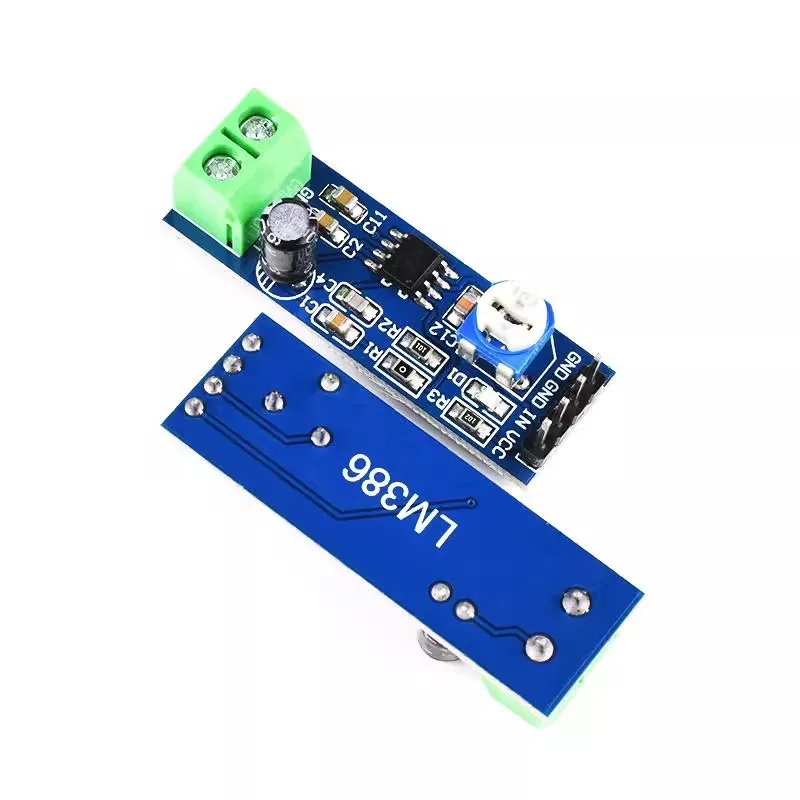 8pcs LM386 Audio Amplifier Board Module Mono 200x Gain Power Amp for Arduino DIY Speaker Electronics Project
8pcs LM386 Audio Amplifier Board Module Mono 200x Gain Power Amp for Arduino DIY Speaker Electronics Project