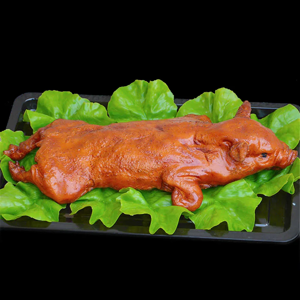Roasted Piglet display props hotel restaurant store shop decoration artificial fake simulation pork roast suckling pig model
Roasted Piglet display props hotel restaurant store shop decoration artificial fake simulation pork roast suckling pig model