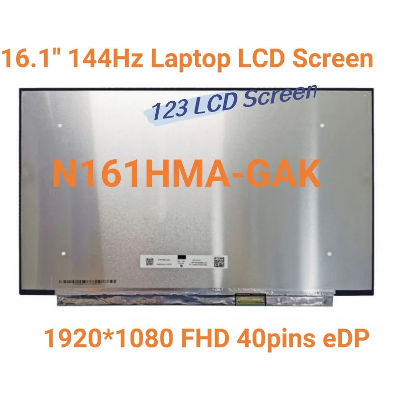 16,1-дюймовый экран ноутбука 144 Гц NV161FHM-NX2 ПОДХОДИТЬ N161HCA-GA1 NV161FHM-NY1 N161HMA-GAK 1920*1080 FHD IPS 40 контактов
16,1-дюймовый экран ноутбука 144 Гц NV161FHM-NX2 ПОДХОДИТЬ N161HCA-GA1 NV161FHM-NY1 N161HMA-GAK 1920*1080 FHD IPS 40 контактов