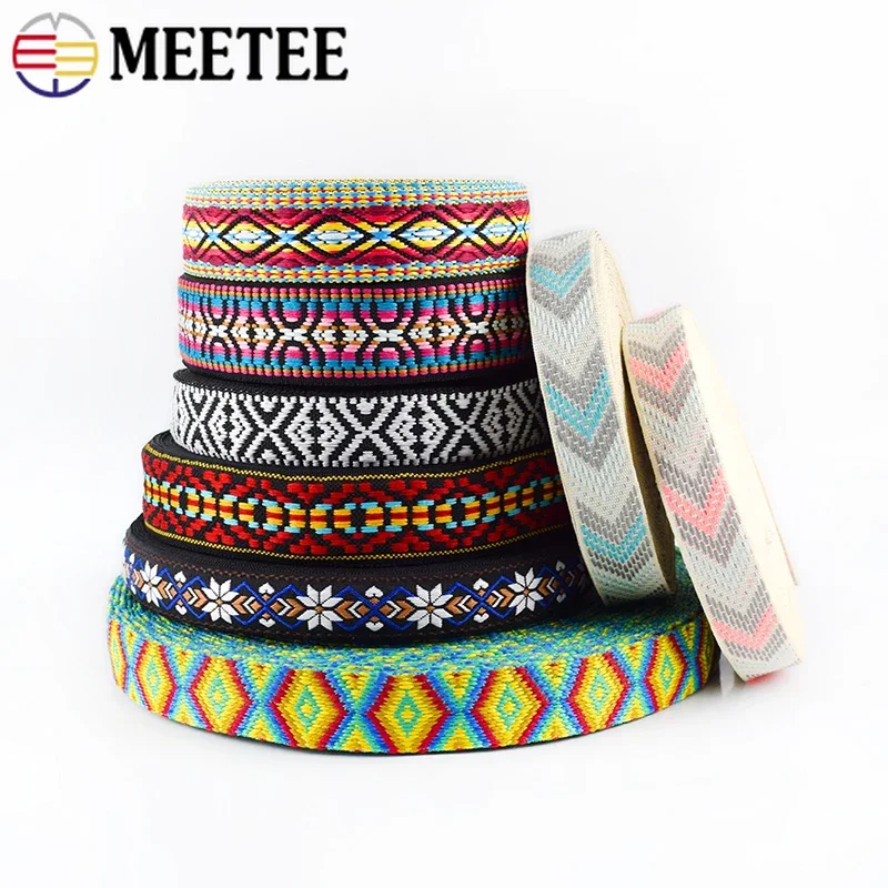 2Meters 25mm Polyester Ethnic Webbing Jacquard Ribbon Bags Strap Luggage Garment Rope Bias Binding Sewing Tailoring Accessories
2Meters 25mm Polyester Ethnic Webbing Jacquard Ribbon Bags Strap Luggage Garment Rope Bias Binding Sewing Tailoring Accessories