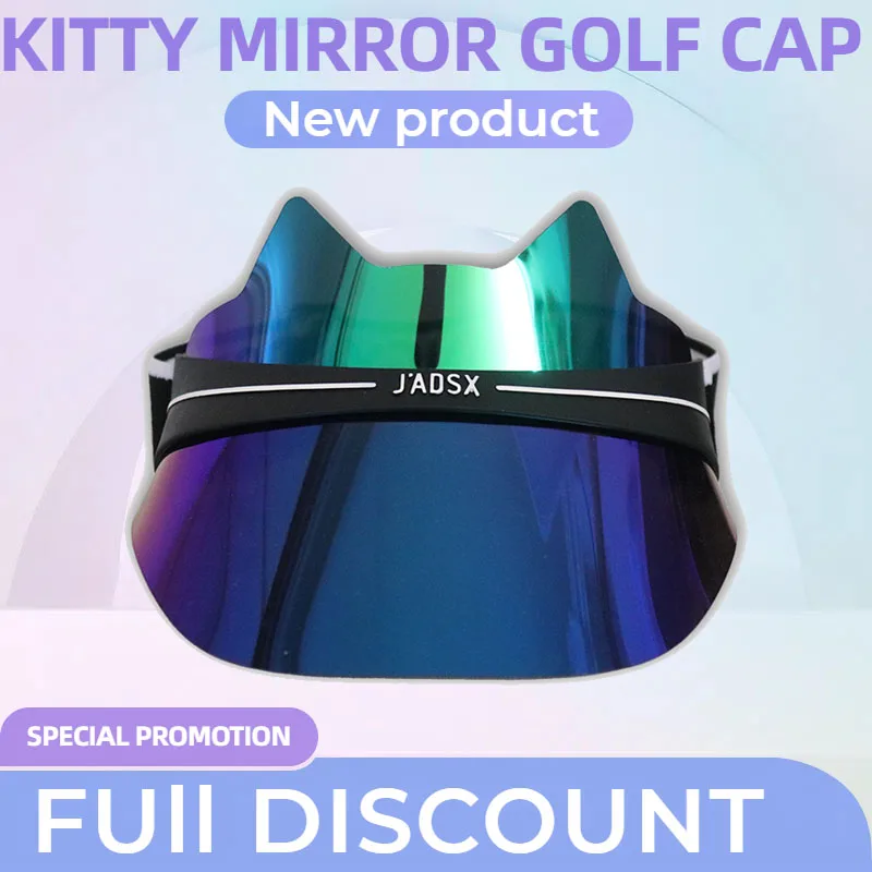 Gradient Blue Bling Casual Sport Kitty Mirror Visor Golf Cap Sun Hats Fashion Adjustable UV Protection Sunblock Travel Vacation
Gradient Blue Bling Casual Sport Kitty Mirror Visor Golf Cap Sun Hats Fashion Adjustable UV Protection Sunblock Travel Vacation