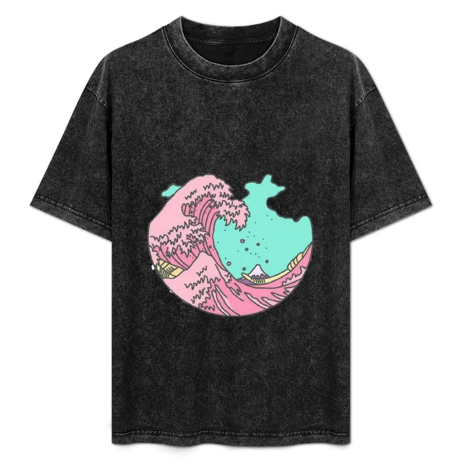 Great Wave Aesthetic Vaporwave T-Shirt Basic Solid Color Short Sleeve T-Shirt
Great Wave Aesthetic Vaporwave T-Shirt Basic Solid Color Short Sleeve T-Shirt