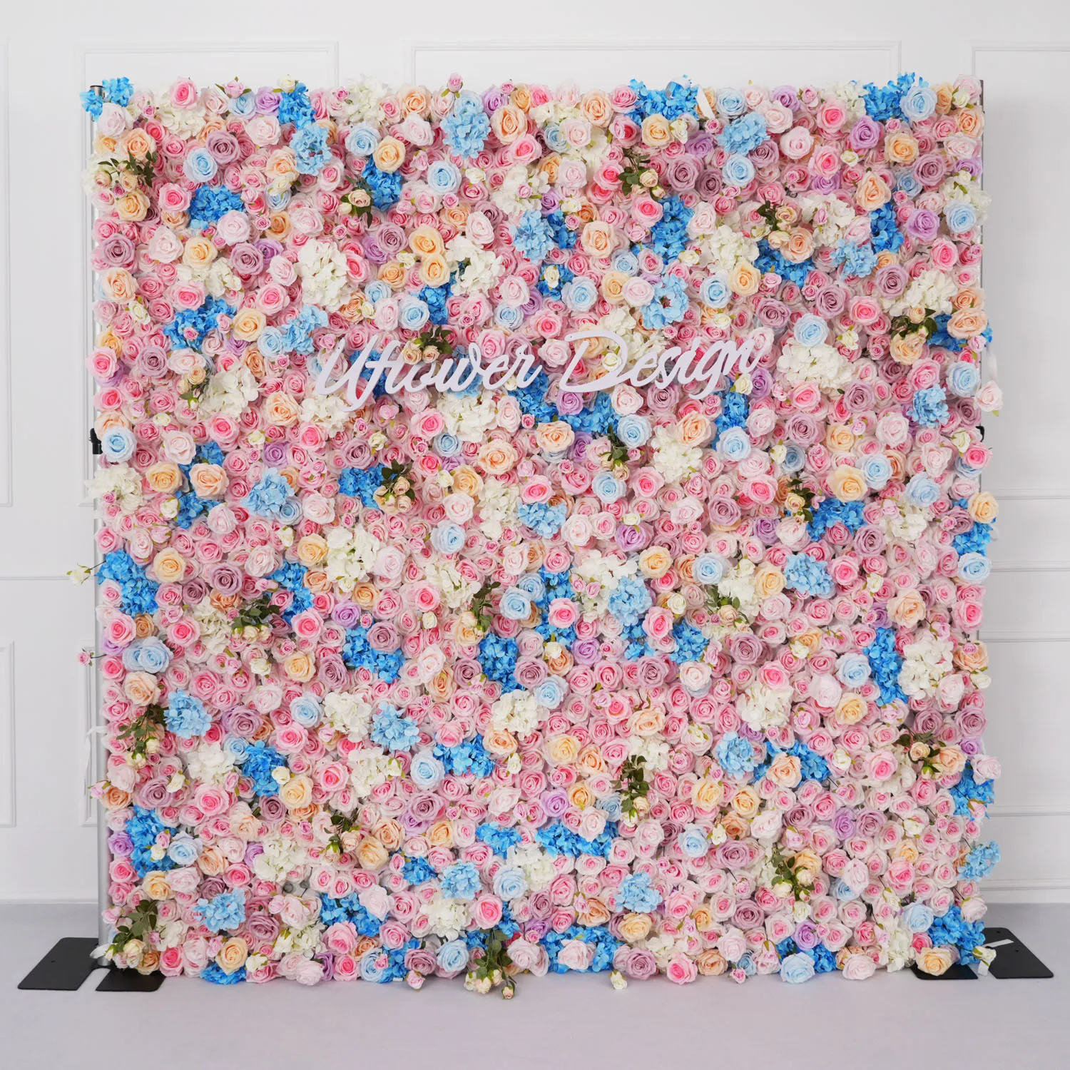 Uflower Artificial Flower Wall Pink Blue Rose Hydrangea Gradient Arrangement Wedding Backdrop Fabric Decor Floral Wall
Uflower Artificial Flower Wall Pink Blue Rose Hydrangea Gradient Arrangement Wedding Backdrop Fabric Decor Floral Wall