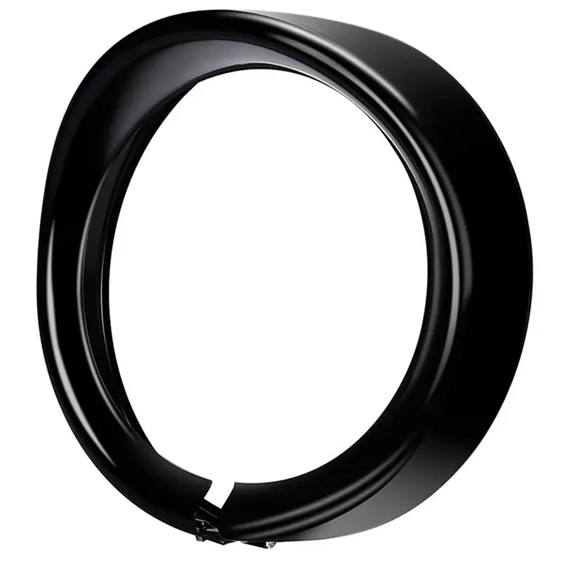 2x 7" Black Visor Metal Headlight Trim Rings for Touring & Softail Models
2x 7" Black Visor Metal Headlight Trim Rings for Touring & Softail Models