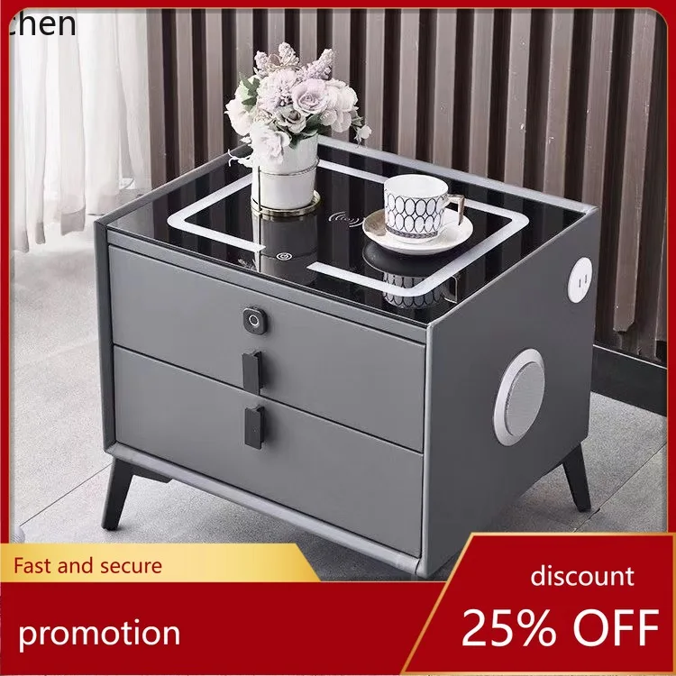 YFY Smart Bedside Table Modern Minimalist Multi-Functional Household Bedroom Bedside Storage Cabinet
YFY Smart Bedside Table Modern Minimalist Multi-Functional Household Bedroom Bedside Storage Cabinet