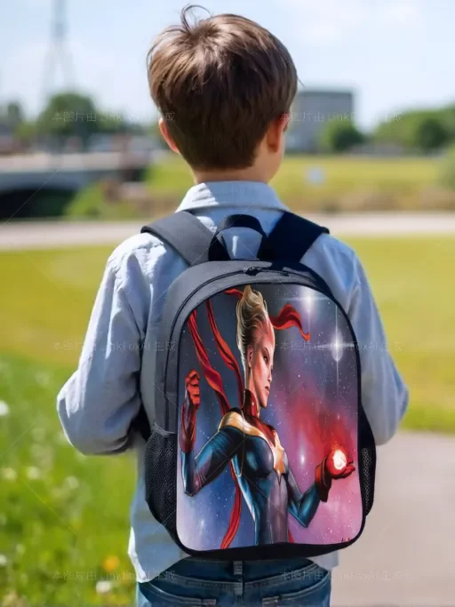 Classic Superhero Fashion Large Capacity Rucksack,Captain Marvel Children Lightweight Backpack for Travel,School
Classic Superhero Fashion Large Capacity Rucksack,Captain Marvel Children Lightweight Backpack for Travel,School