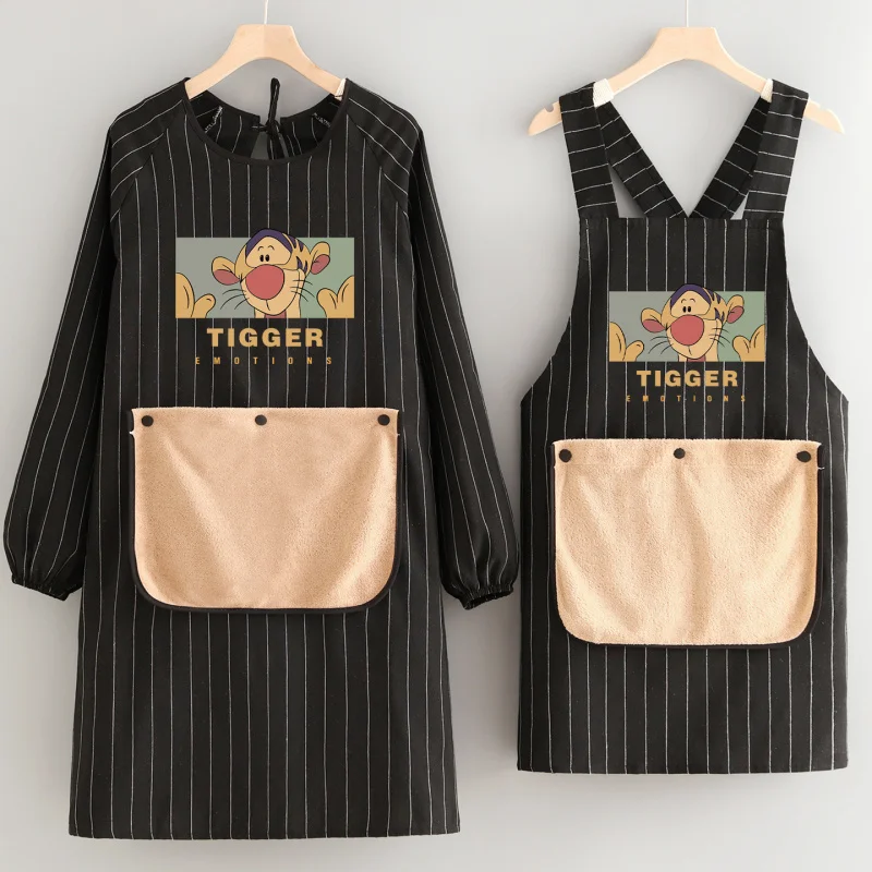 Fashionable stain-resistant breathable apron for home kitchen use, cotton cooking apron, adult dining long-sleeve coverall
Fashionable stain-resistant breathable apron for home kitchen use, cotton cooking apron, adult dining long-sleeve coverall