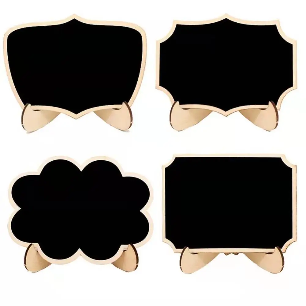 10pcs Mini Lace Shape Message Board Memo Props Wooden Chalkboard Signs Easel Stand Black Table Place Card Birthday
10pcs Mini Lace Shape Message Board Memo Props Wooden Chalkboard Signs Easel Stand Black Table Place Card Birthday