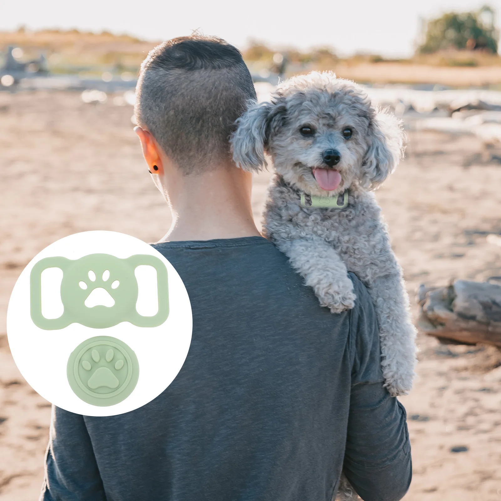 Pet Anti-lost Protective Cover Protector Silica Gel Magnetic Shockproof Locator
Pet Anti-lost Protective Cover Protector Silica Gel Magnetic Shockproof Locator