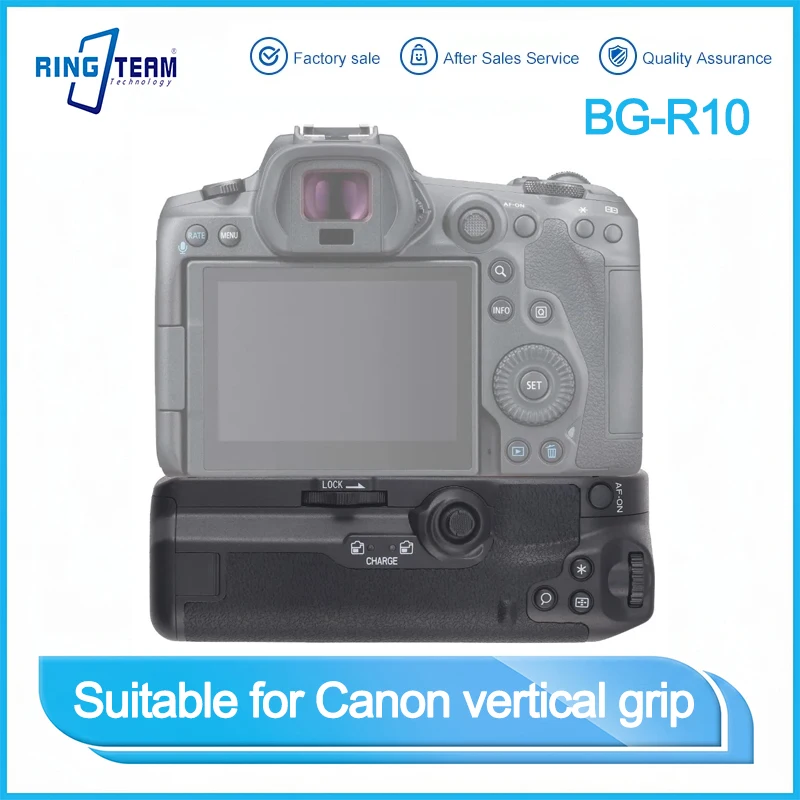 BG-R10 Battery Grip Vertical Power Accessory for Canon EOS R5 R6 R5C R6II LP-E6N LP-E6NH Long Lasting Power Supply Compatible
BG-R10 Battery Grip Vertical Power Accessory for Canon EOS R5 R6 R5C R6II LP-E6N LP-E6NH Long Lasting Power Supply Compatible